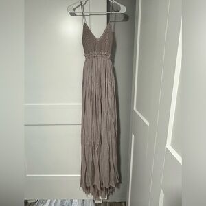 Miss Avenue New With Tags Crochet Bodice Open Back Dress